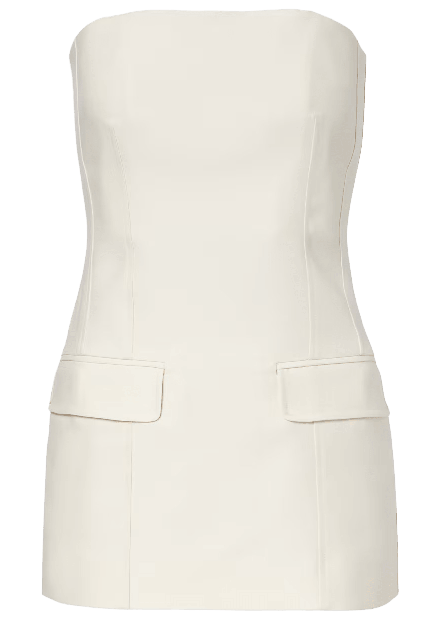 TOTEME | Strapless Crepe Pocket Top | Tops