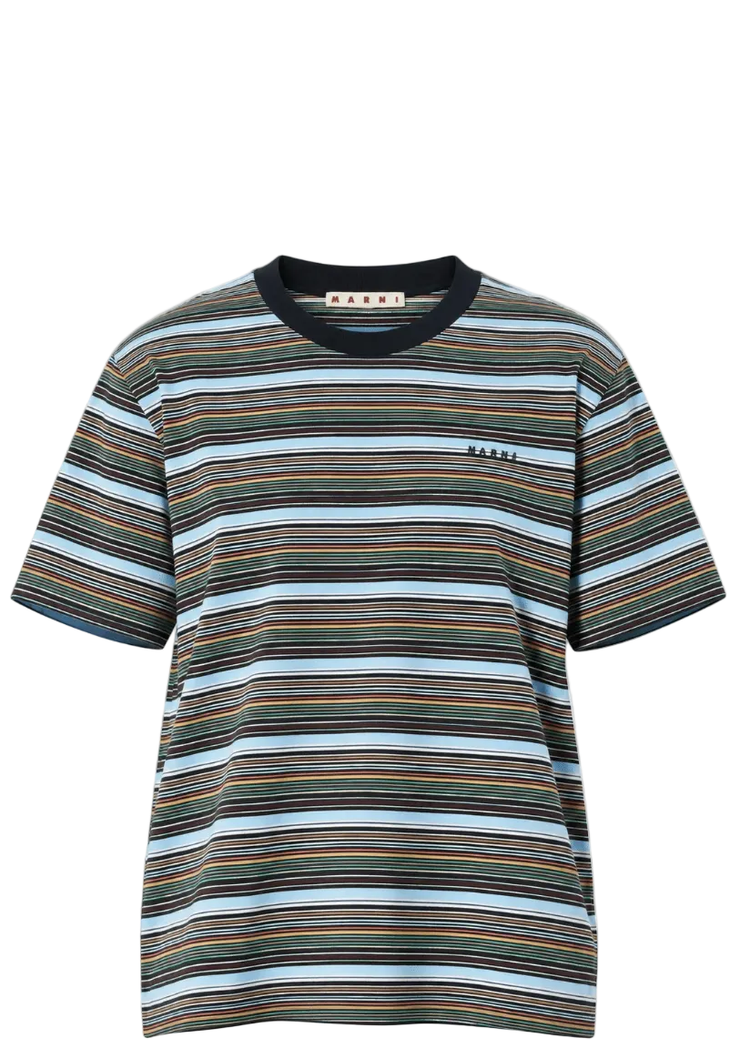 MARNI | Striped Crewneck T-Shirt | T-Shirts