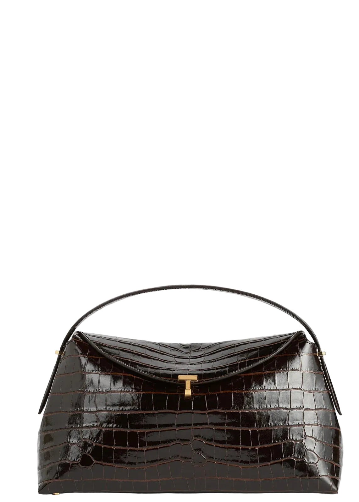 TOTEME | T-Lock Croco-Embossed Top Handle | Handbags