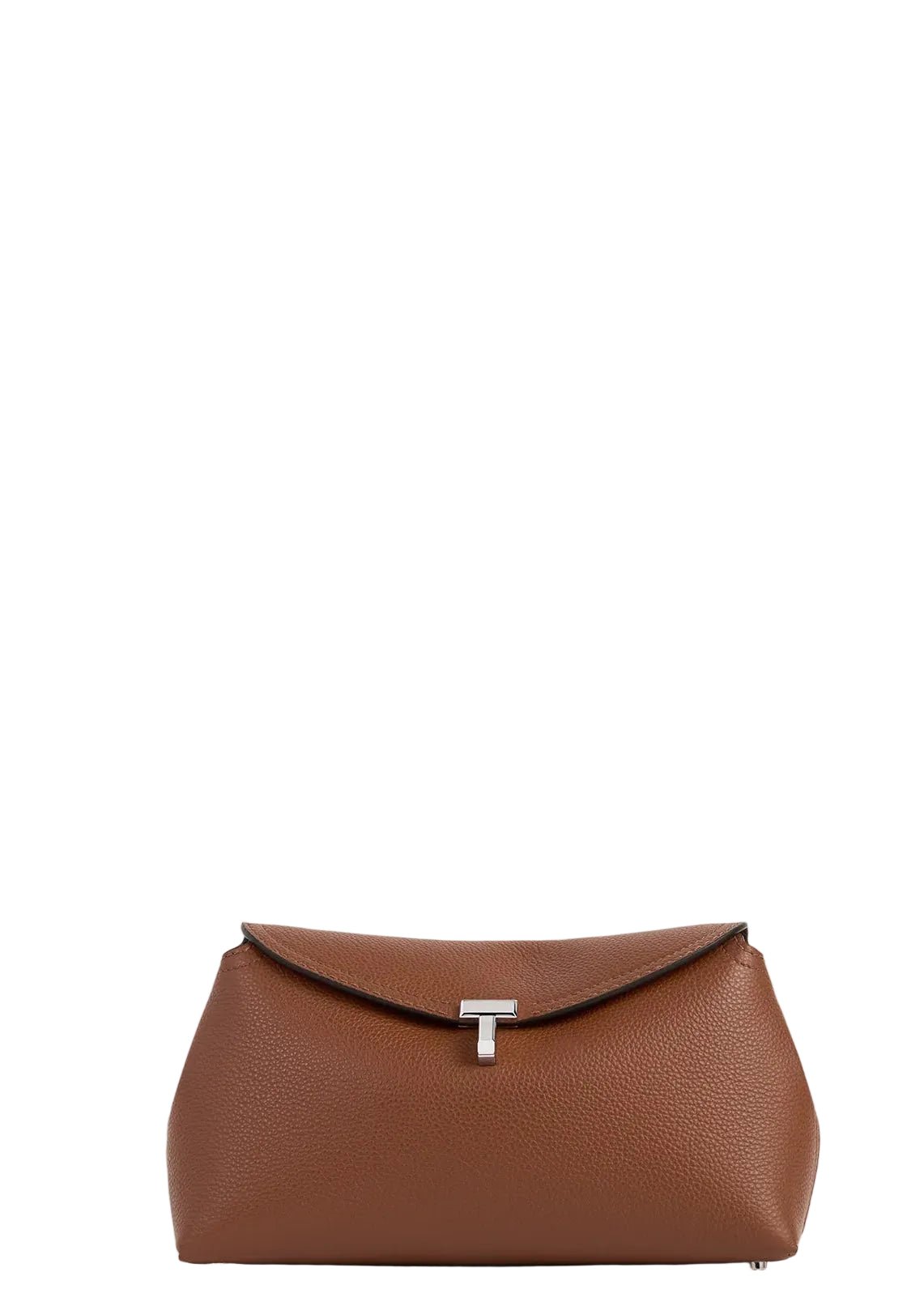 TOTEME | T - Lock Grained - Leather Clutch | Handbags