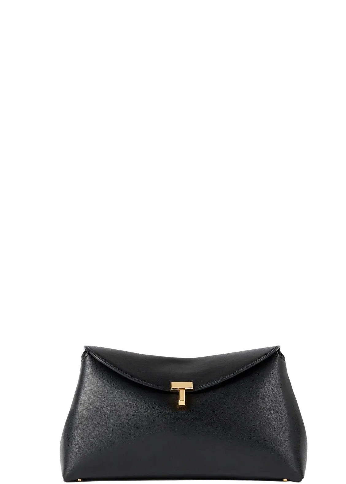 TOTEME | T-Lock Leather Clutch | Handbags