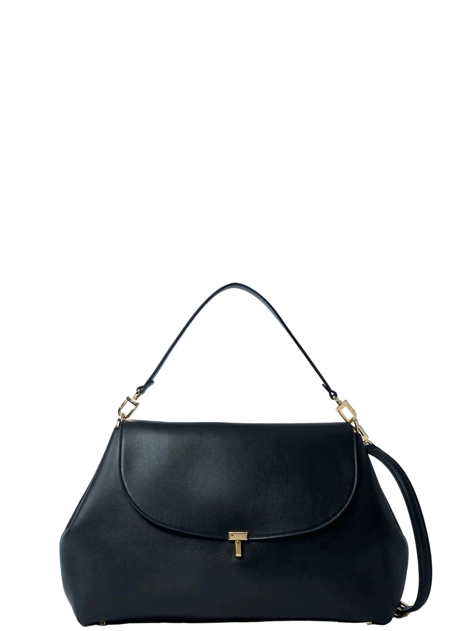 TOTEME | T-Lock Leather Satchel | Handbags