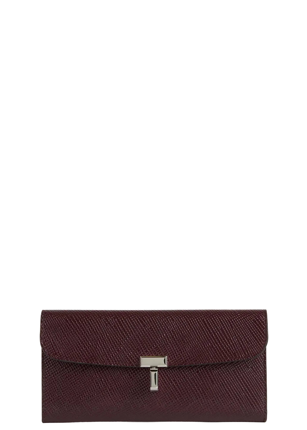 TOTEME | T-Lock Palmellato-Patent Wallet | Accessories