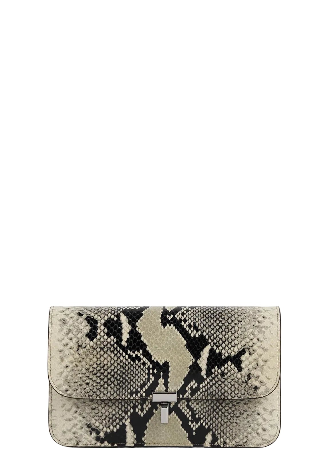 TOTEME | T-Lock Python-Embossed Crossbody | Handbags