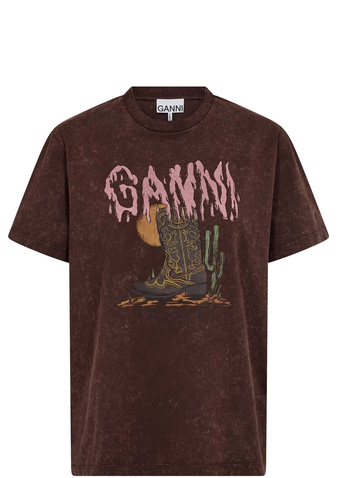 GANNI | T-Shirt Vintage Wash | T-Shirts