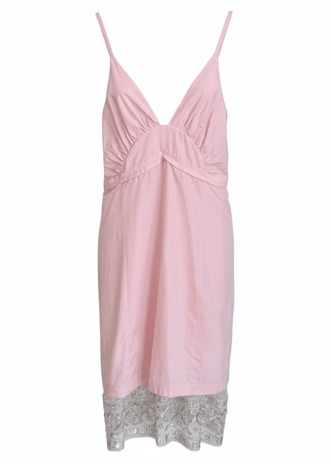 DES PHEMMES | Tafeta Strap Dress | Dresses