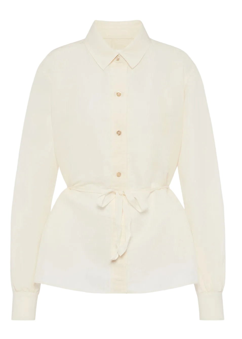 MAISON MARGIELA | Tie - Waist Silk Shirt | Tops