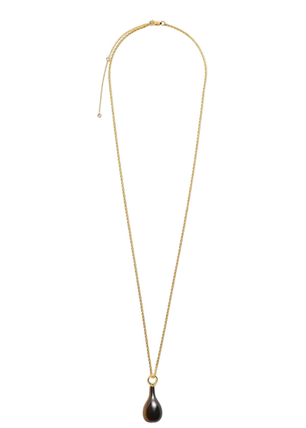 TOTEME | Tiger's Eye Drop Necklace | Jewellery