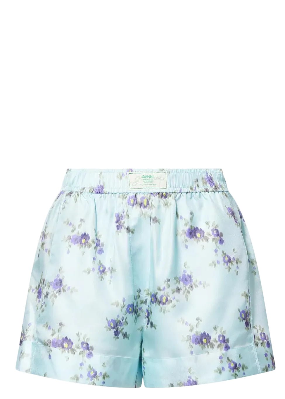 GANNI | Twill Elasticated Shorts | Pants