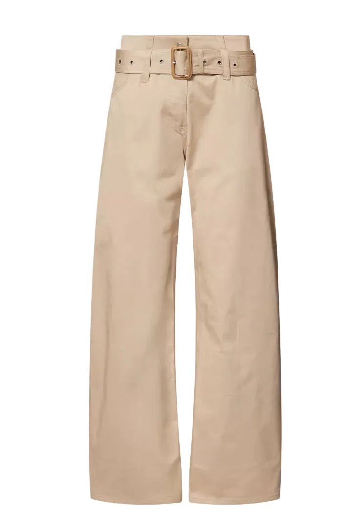 ACNE STUDIOS | Twill Trousers With Belt | Pants