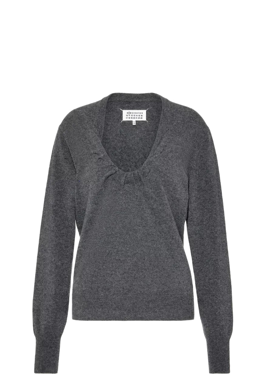 MAISON MARGIELA | Twisted Knit Crewneck Sweater | Knitwear