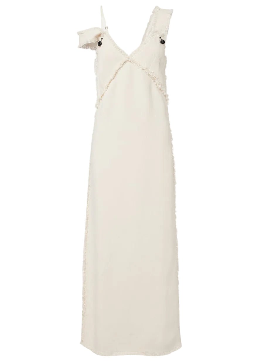 TOTEME | V - Neck Raw Slip Dress | Dresses