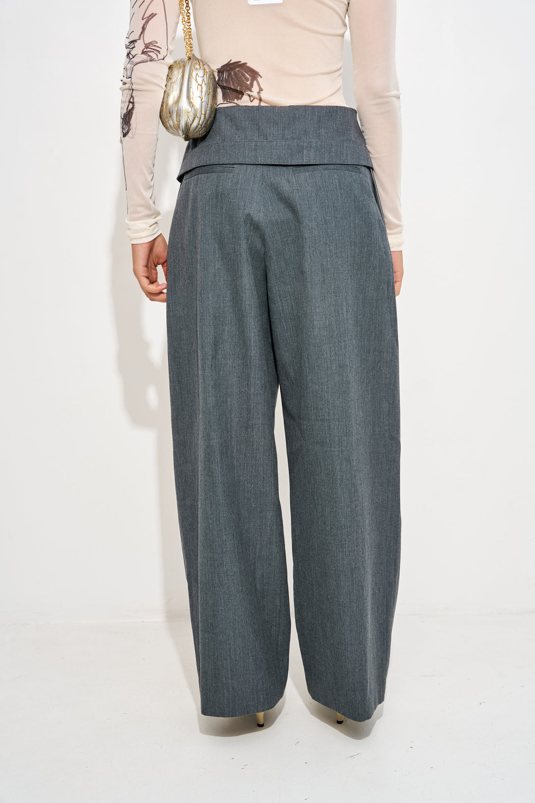 FOLD OVER TROUSERS