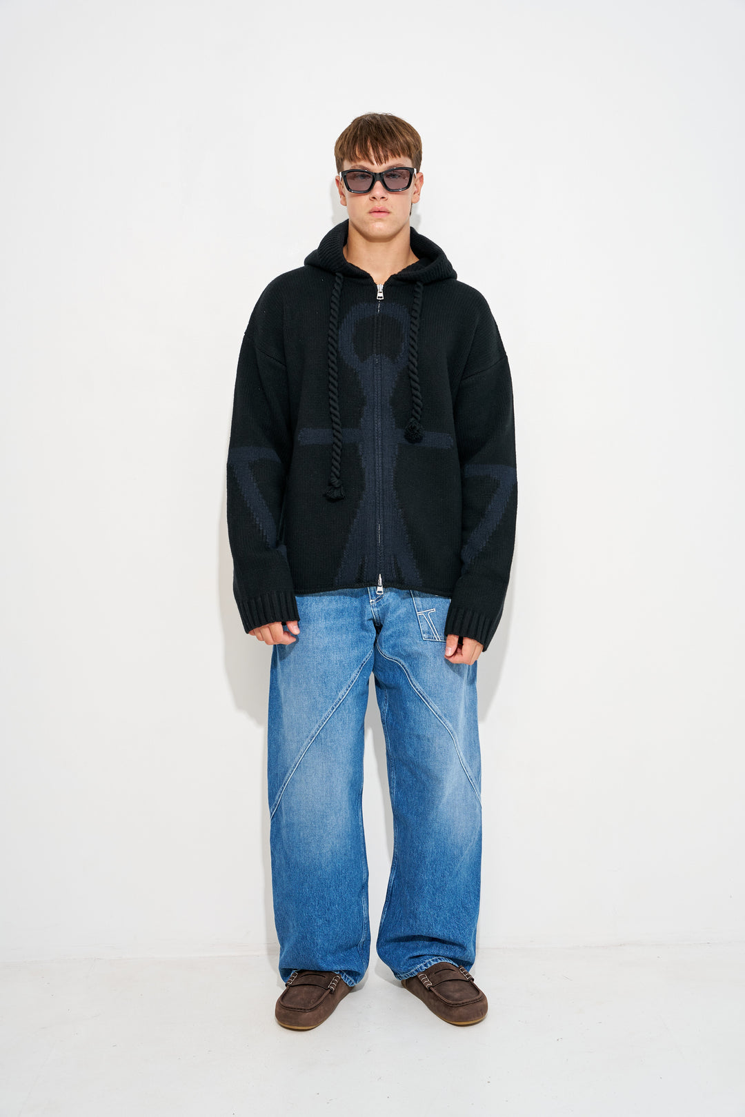 ZIP UP ANCHOR HOODIE