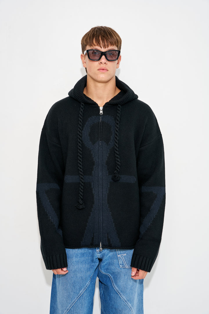 ZIP UP ANCHOR HOODIE