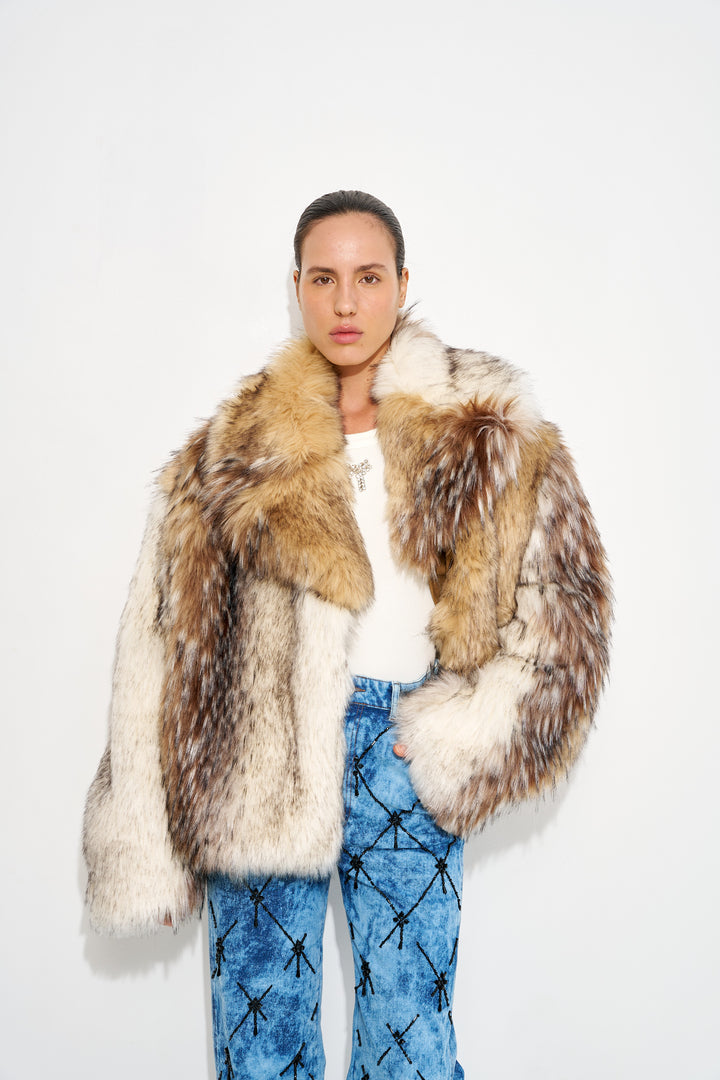 ECOFUR BIKER JACKET