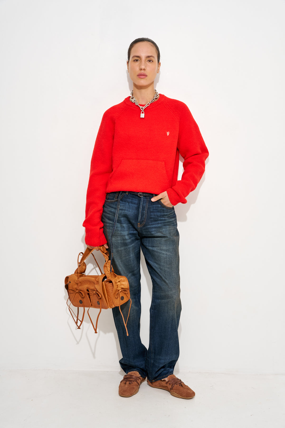 Crew neck jumper