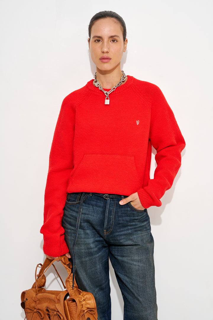 Crew neck jumper