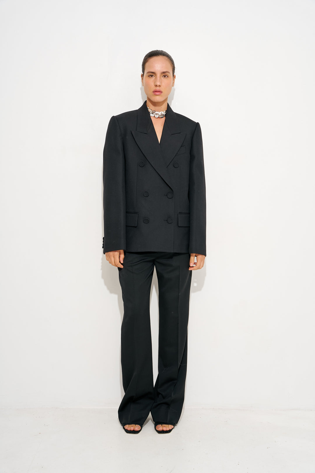 DOUBLE BREASTED BLAZER