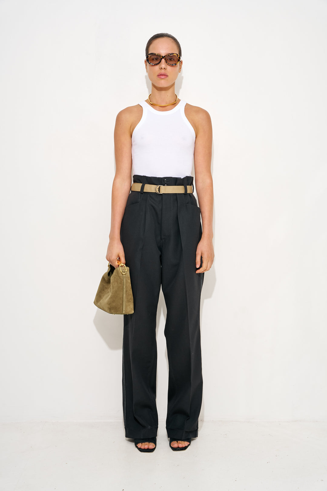 Wool trousers