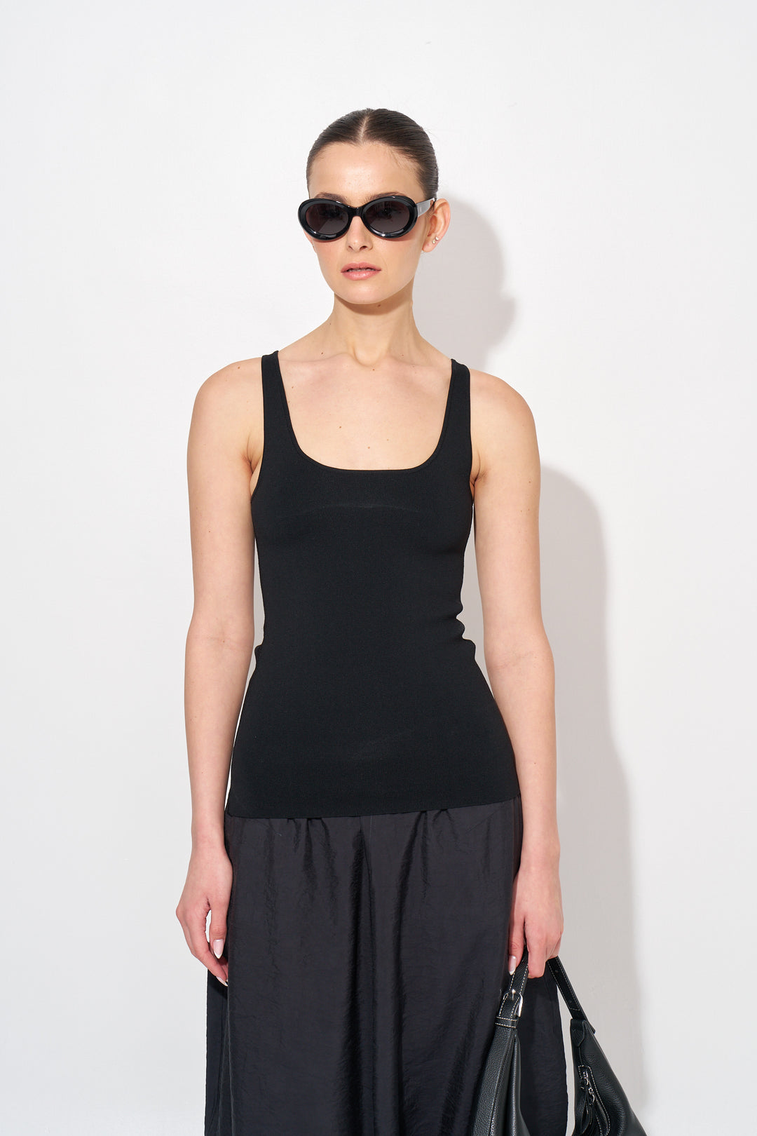 Compact knit tank