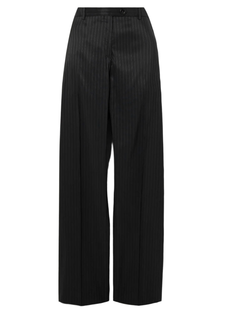 Tailored pinstripe trousers