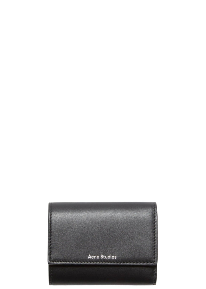 Trifold leather wallet