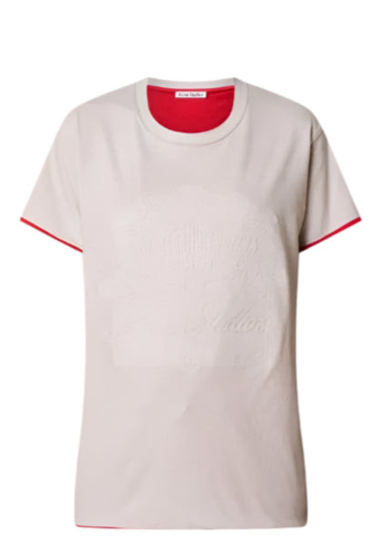 Embossed logo t-shirt