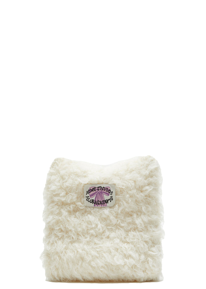 Fluffy square beanie