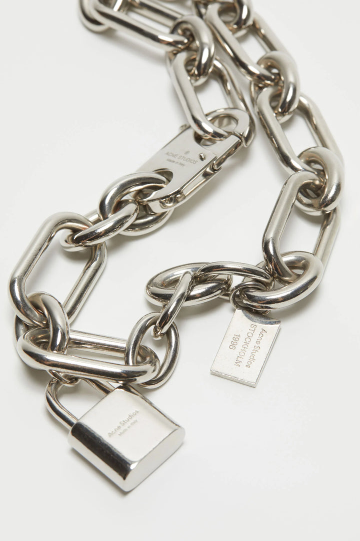Padlock chain necklace