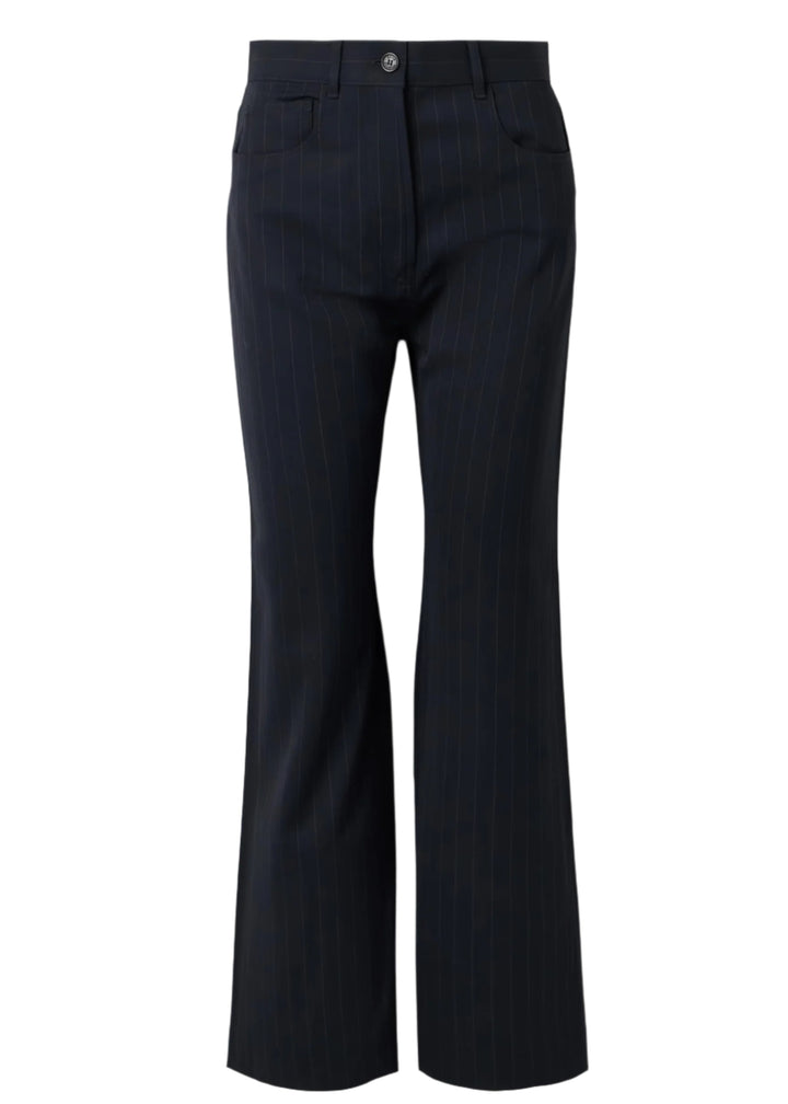 Pinstripe trousers
