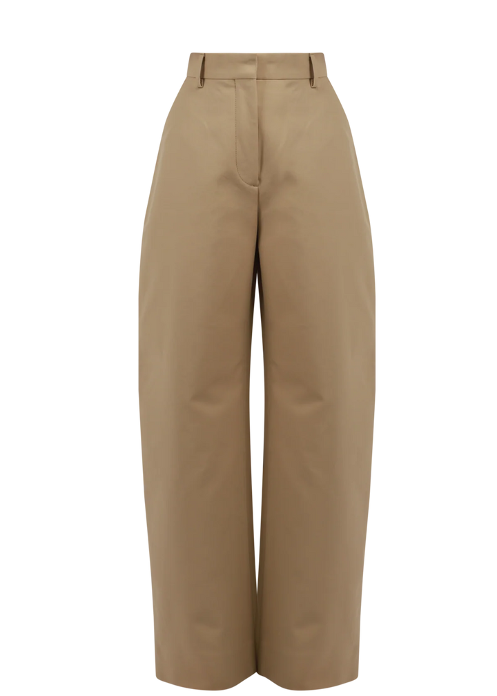 Tailored satin trousers