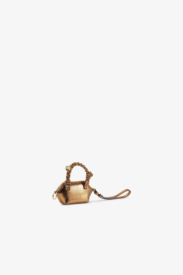 Ganni Bou Bag Nano Metallic