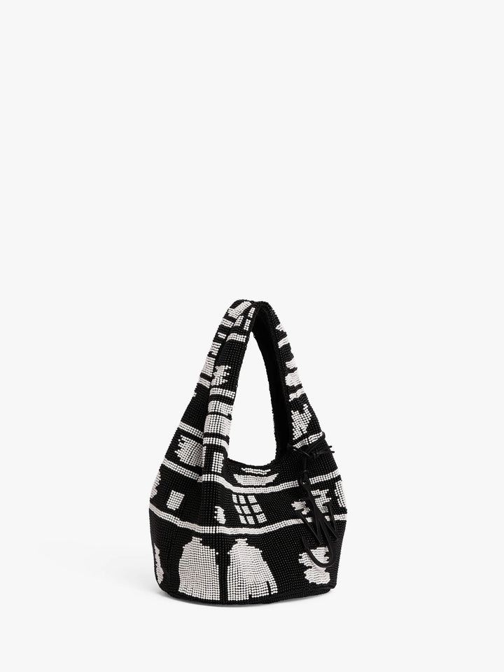 MINI BEADED SHOPPER