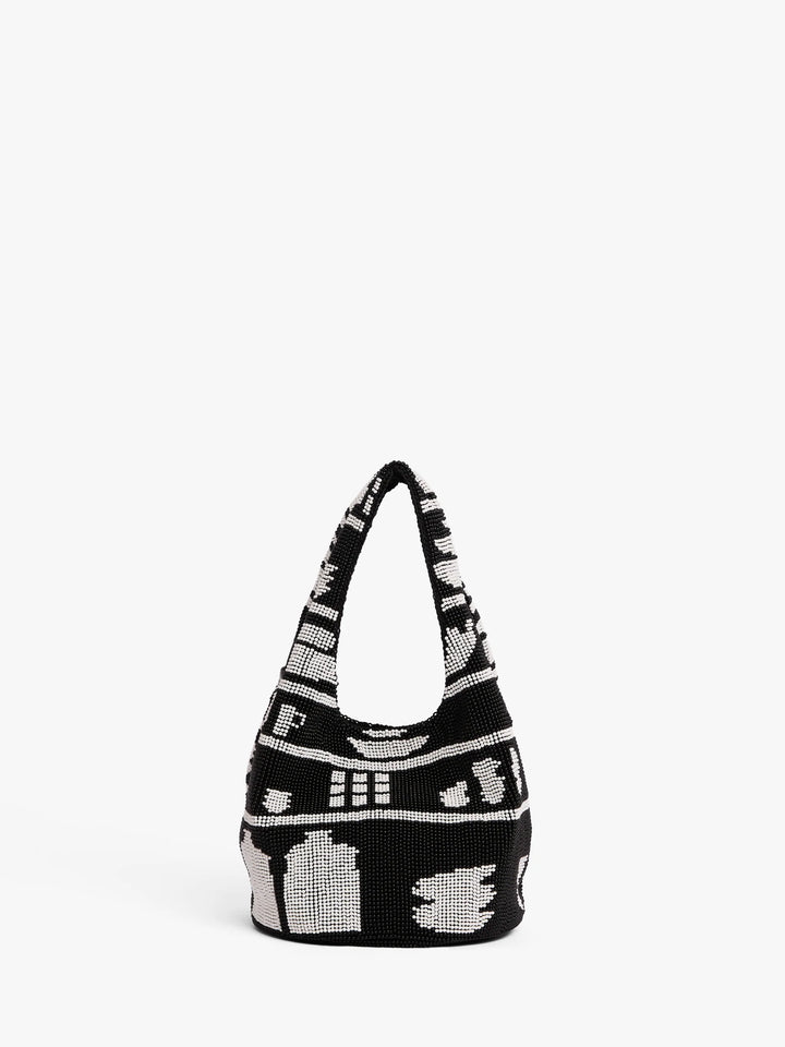 MINI BEADED SHOPPER