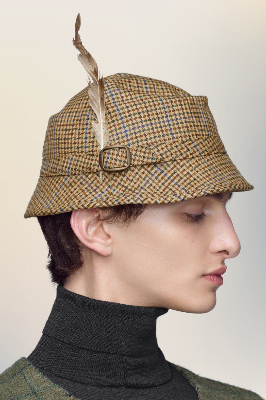 Feather trilby