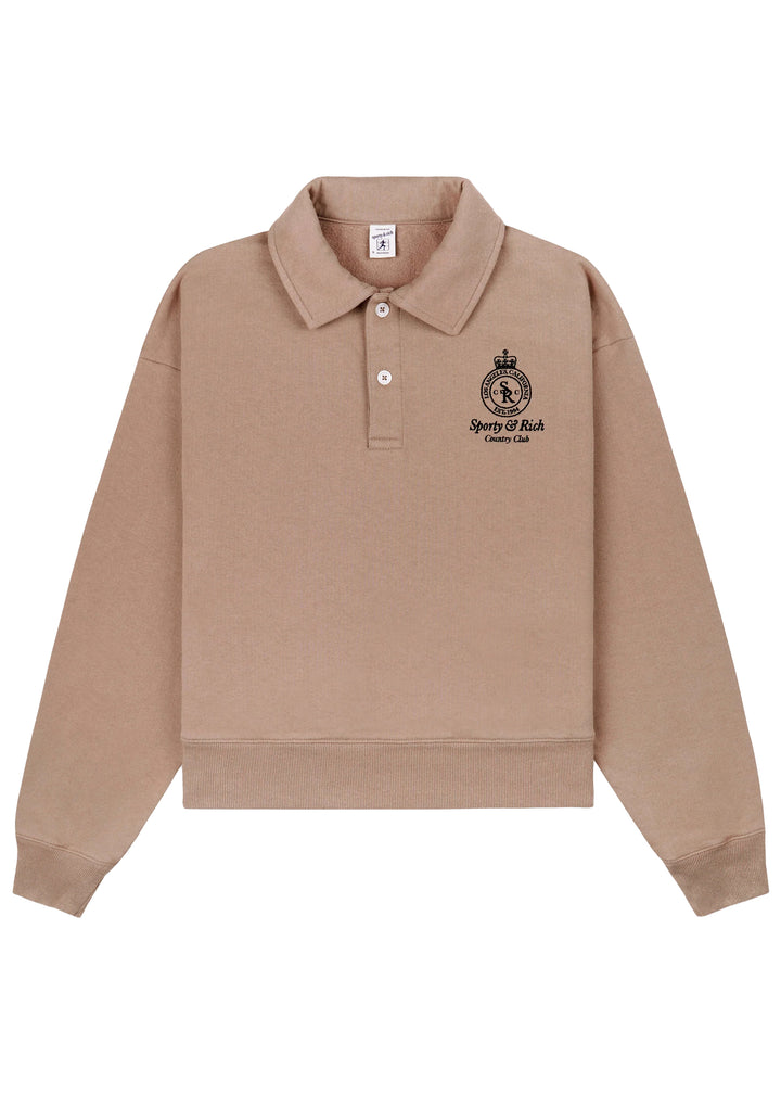 Crown Embroidered Polo