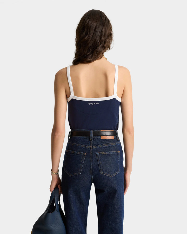 Eden Crest Embroidered Pique Tank