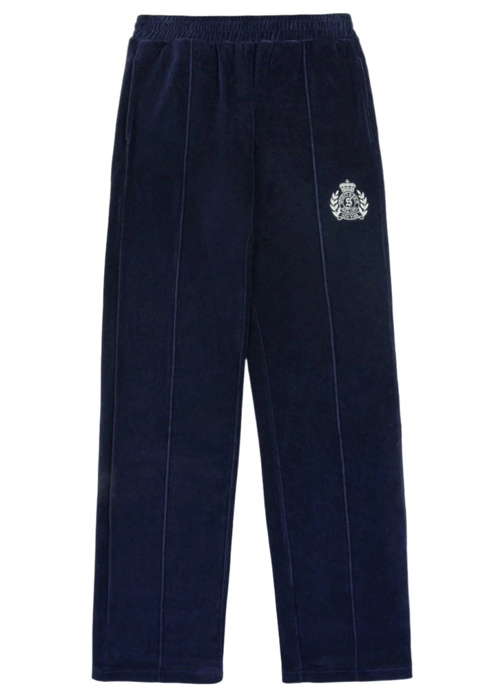 NY Crest Velour Track Pants