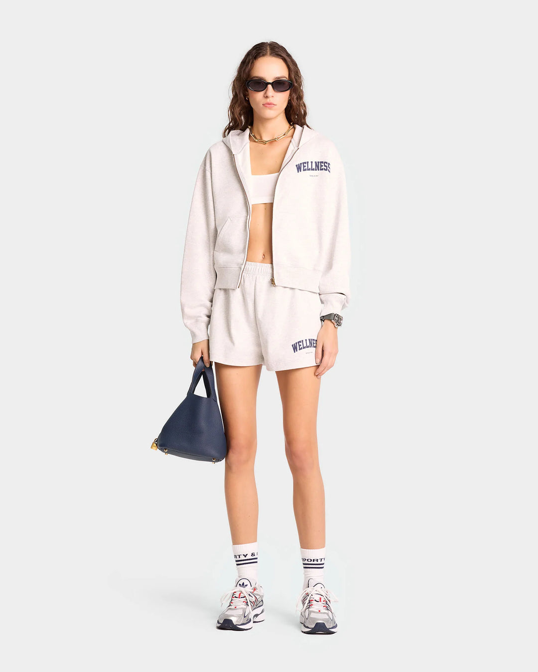 Wellness Ivy Cropped Zip Hoodie