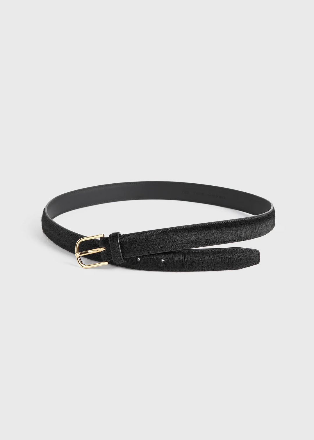 Pony hair belt