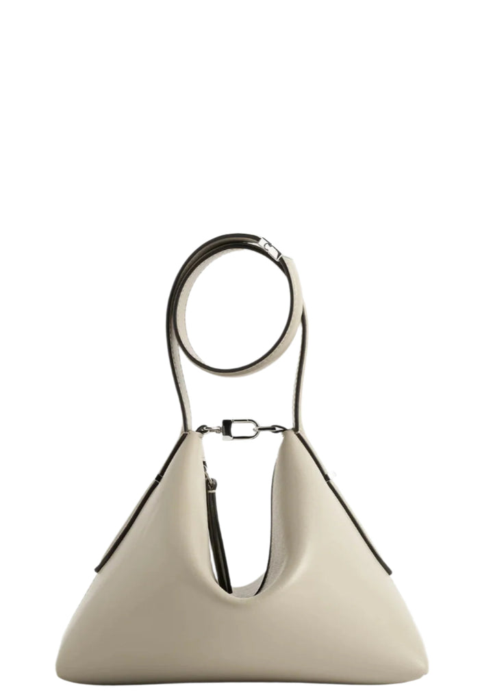 Bevel Leather Wristlet