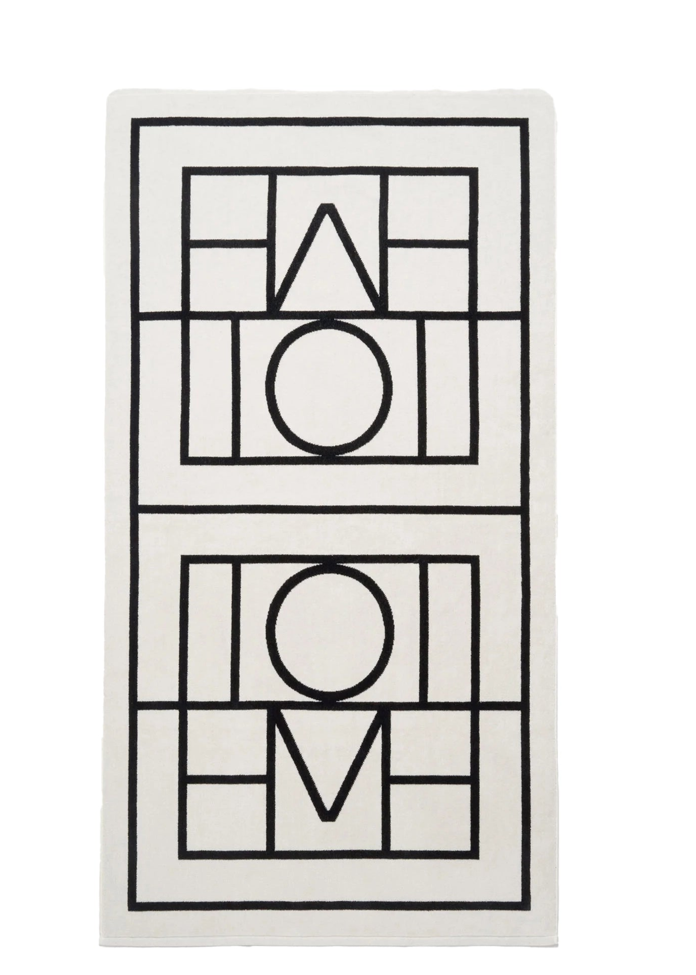 Monogram Beach Towel