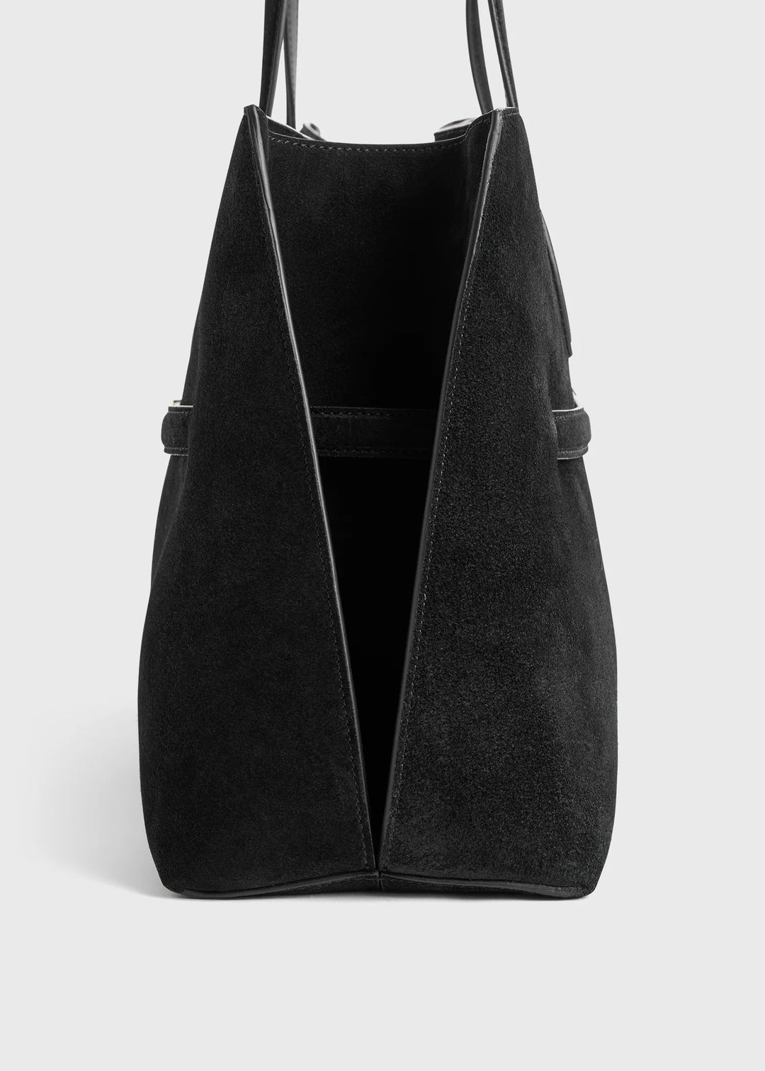 Suede lounge tote