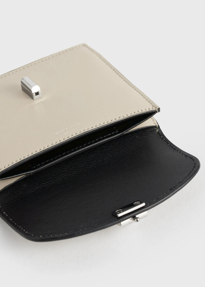 T-Lock leather cardholder