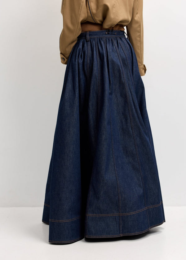 Jean Paul Gaultier | Voluminous Denim Skirt | Skirts