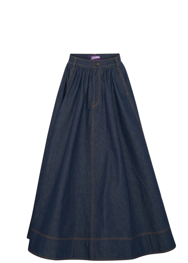 Jean Paul Gaultier | Voluminous Denim Skirt | Skirts
