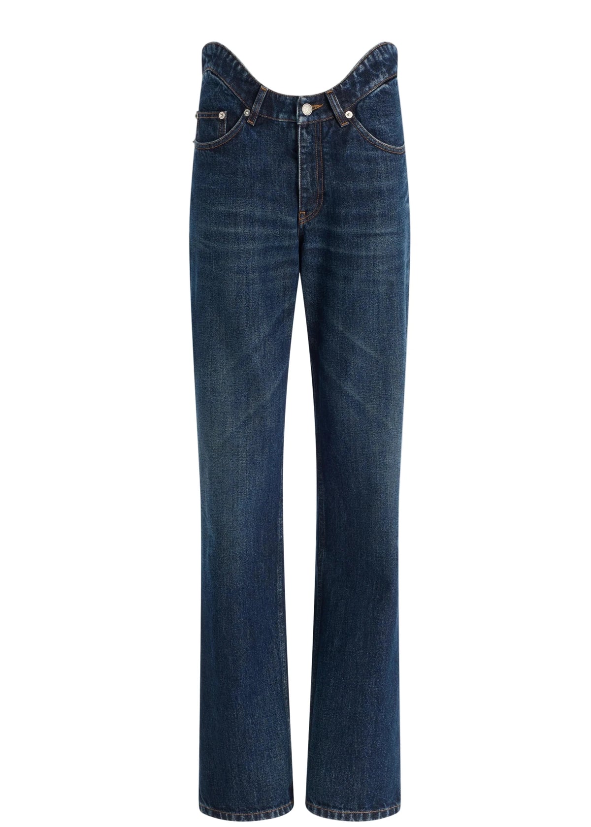 Jean Paul Gaultier | Wavy Denim Pant | Jeans