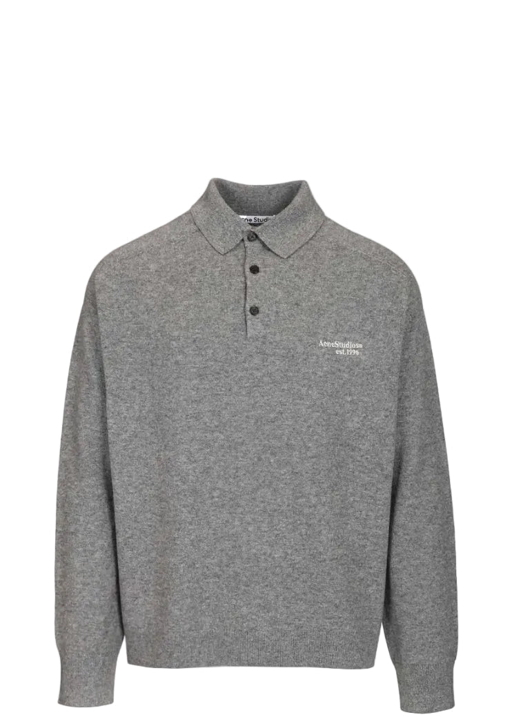ACNE STUDIOS | Wool Knit Polo | Knitwear