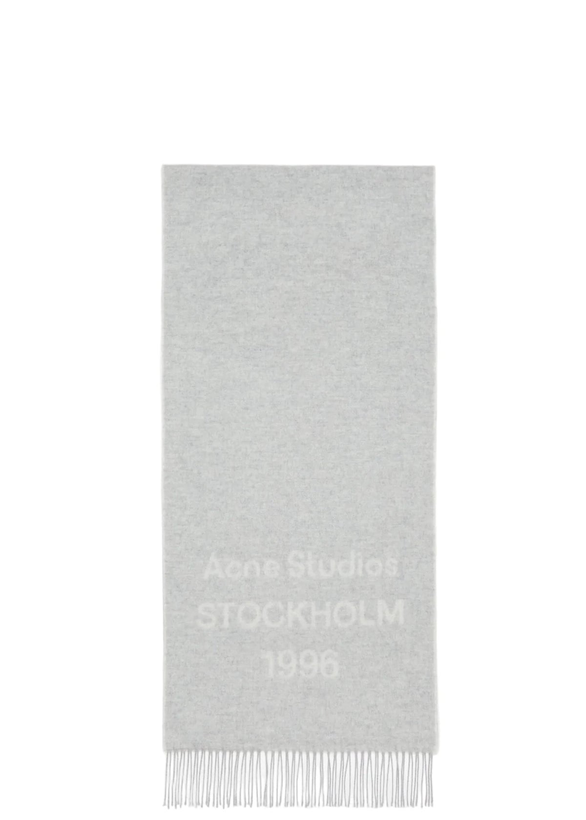 ACNE STUDIOS | Wool Logo Scarf - Wide | Scarves